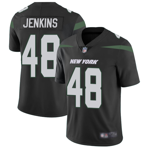 New York Jets Limited Black Youth Jordan Jenkins Alternate Jersey NFL Football 48 Vapor Untouchable